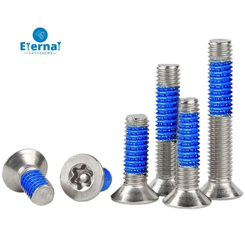 Anti Theft Screw Car Airtag Bike 6-Lobe Pin Stainless Steel Tamper Proof Security Screws