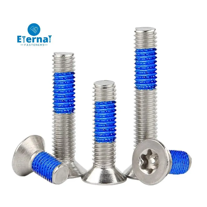 Anti Theft Screw Car Airtag Bike 6-Lobe Pin Stainless Steel Tamper Proof Security Screws