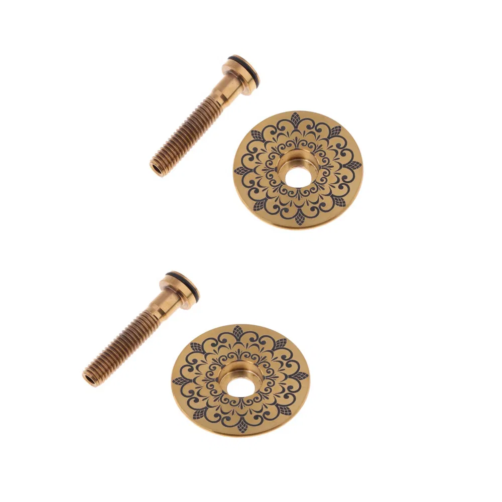 Fastener Manufacturer Customized Titanium Alloy Bicycle Headset Stem Cap Cover Topcap Screw