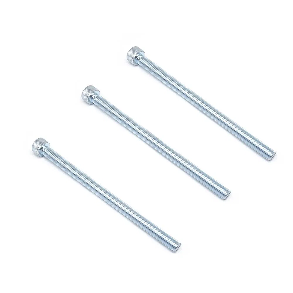 Futeng Fastener Manufactures Custom Bike Galvanized Socket Screw Long Hexagon Socket Knurled Head Cap Bolt