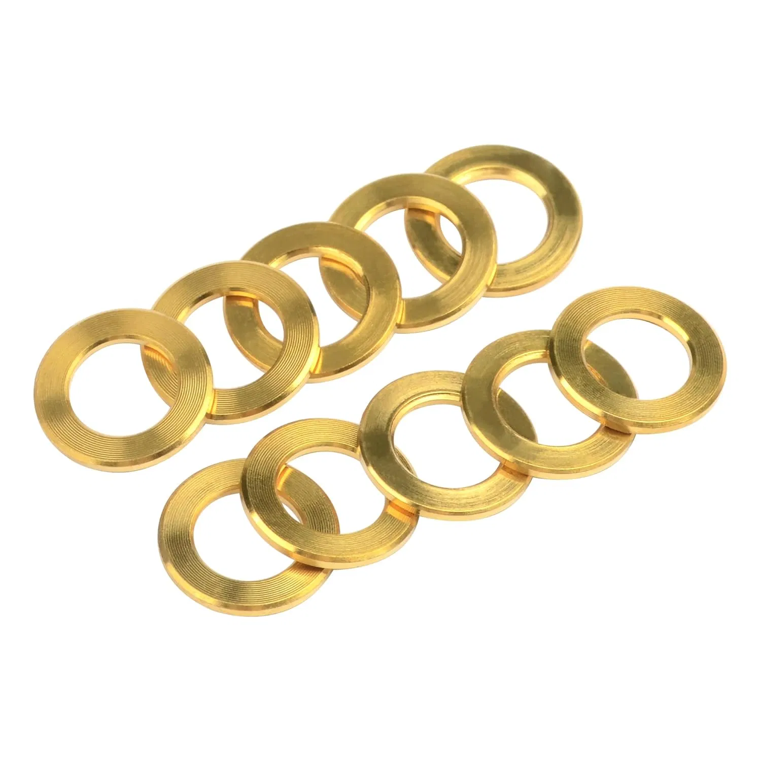 Golden Colorful M4 M5 Flat Washer Grade 5 Fit DIN912 Bolt Bicycle Brake Stem Bottle Cage Screws