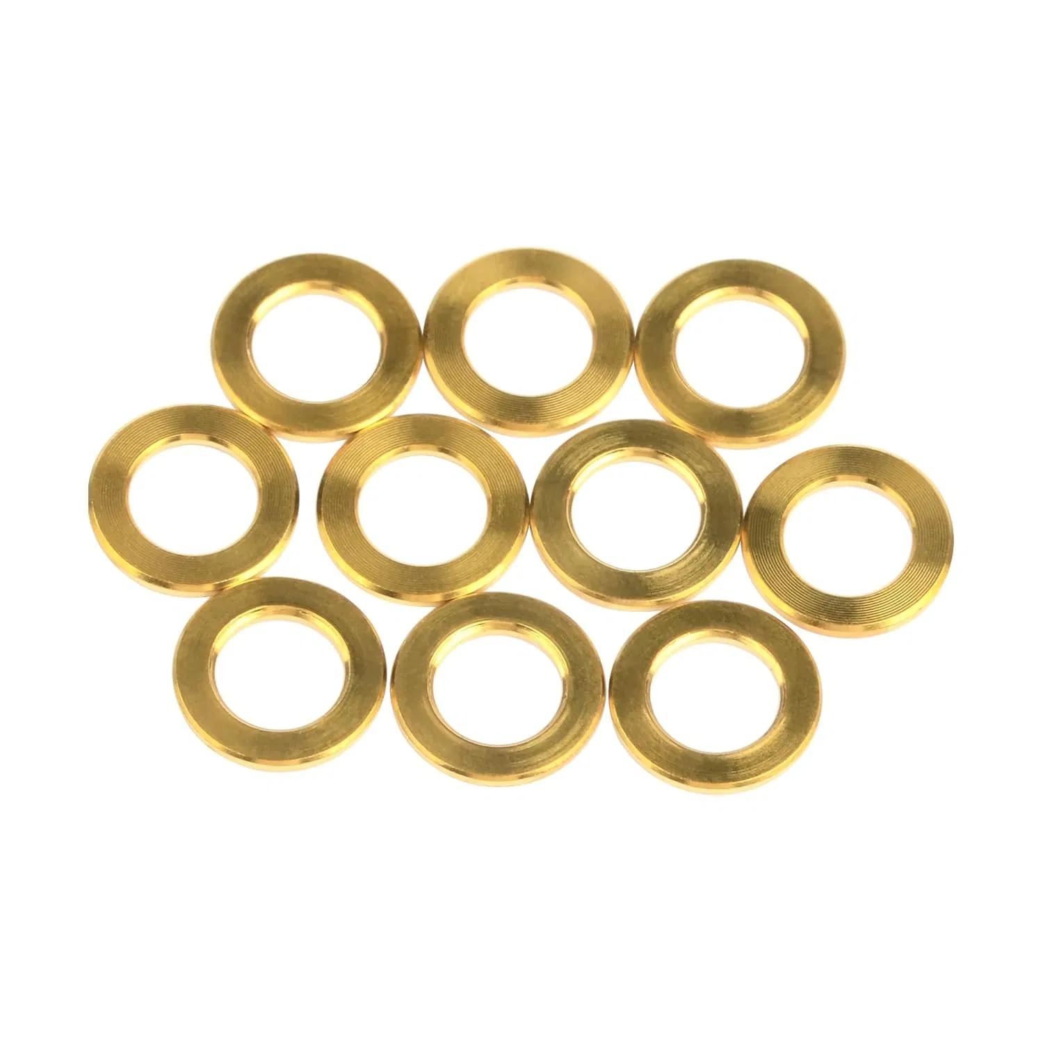 Golden Colorful M4 M5 Flat Washer Grade 5 Fit DIN912 Bolt Bicycle Brake Stem Bottle Cage Screws