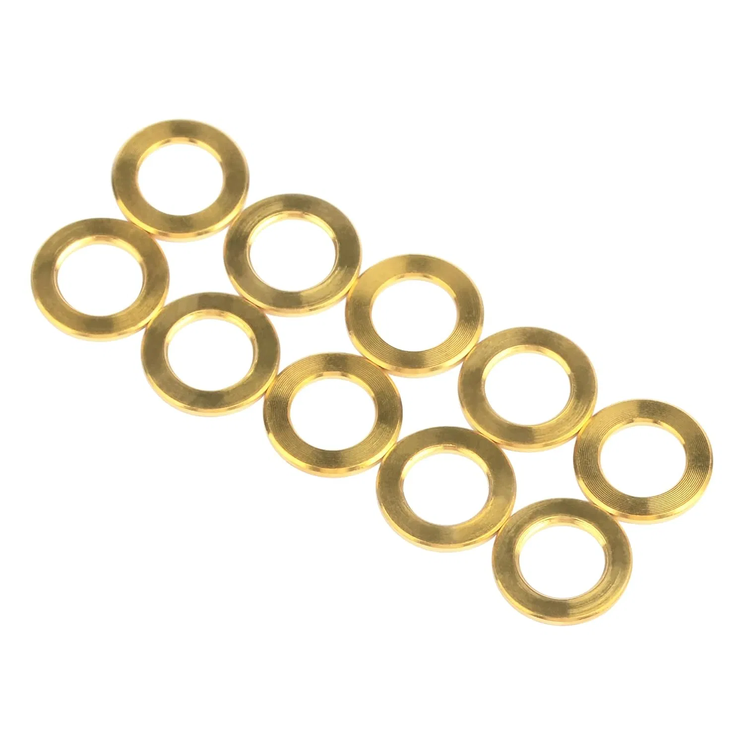 Golden Colorful M4 M5 Flat Washer Grade 5 Fit DIN912 Bolt Bicycle Brake Stem Bottle Cage Screws