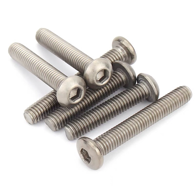 Gr5 Anodized M3 M4 M5 M6 M7 M8 M10 Bicycle Motorcycle Titanium Screw in China Customized Screws