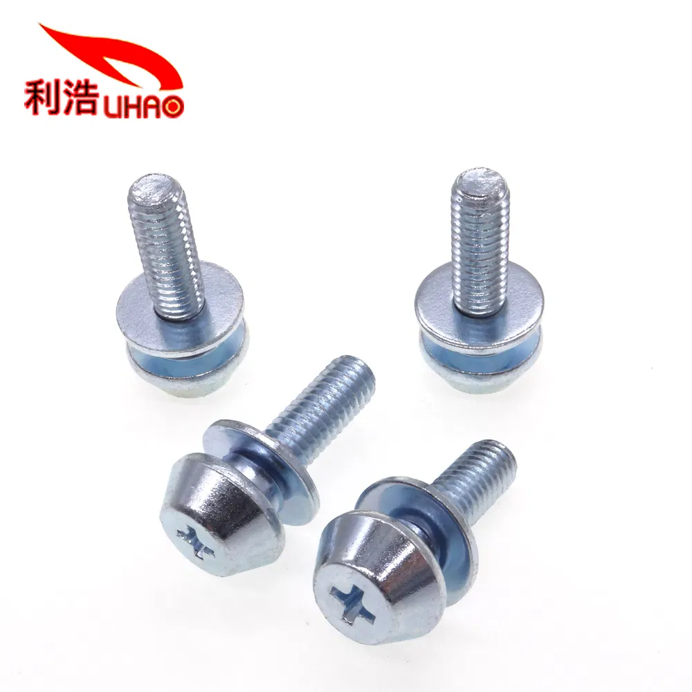 High Quality Bicycle Stem Parts Hex Tapered Head with Washer Screw