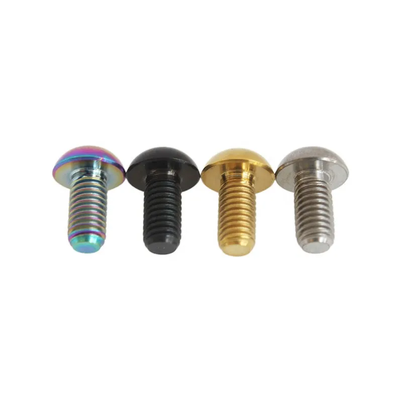 High Quality Titanium Screw Titanium Bolt Ti-6al-4V Titanium Fastener for Bicycle