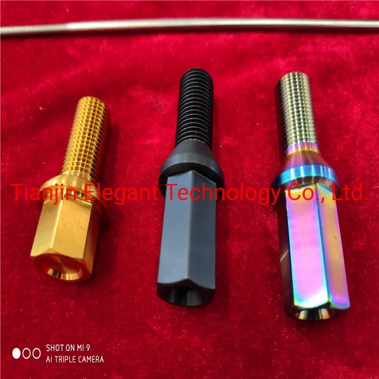 M5X16mm Titanium Bolts Allex Hex Bike Stem Tapered Head Screw/M3 M4 M5 M6 M8 M10 Gr2 Gr5 Torx Head Titanium Screws for Bicycle/ Premium Related Prod