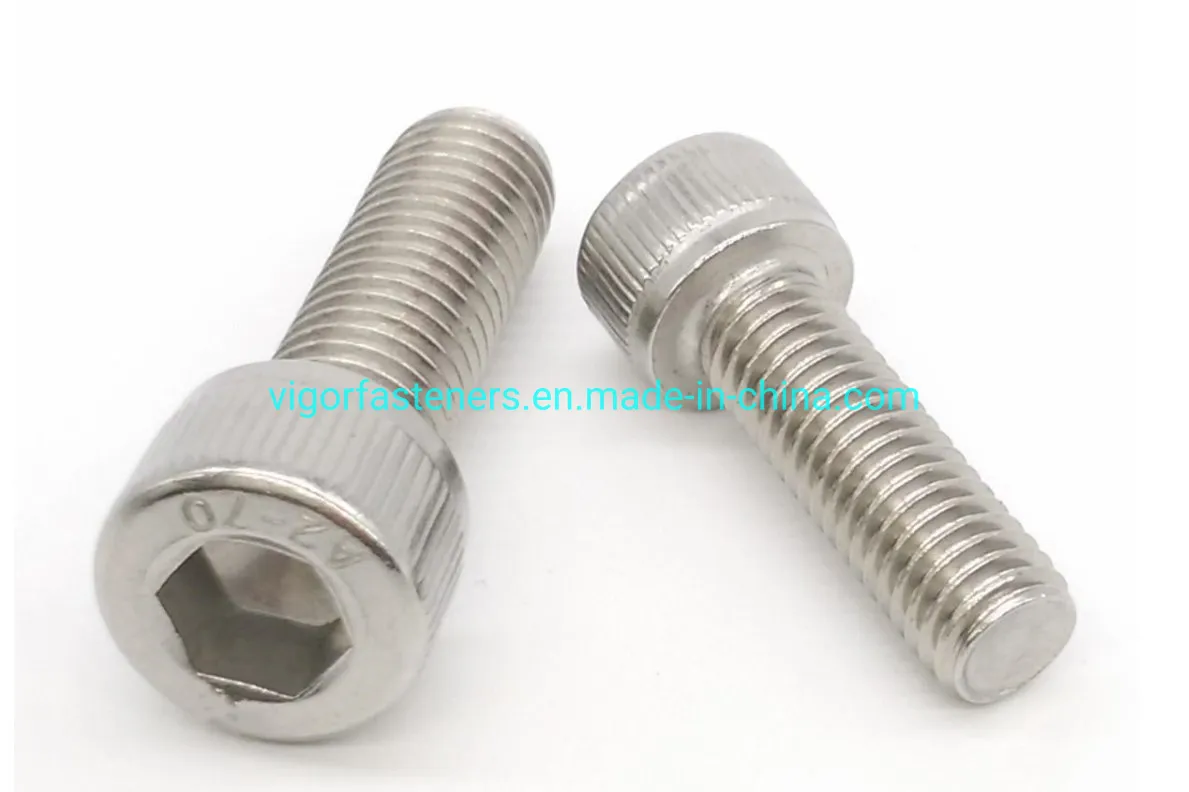 Stainless Steel Socket Cap Screws DIN912 Allen Key Bolts A2-70 Allen Screw M8 for Motor Bike Assembly