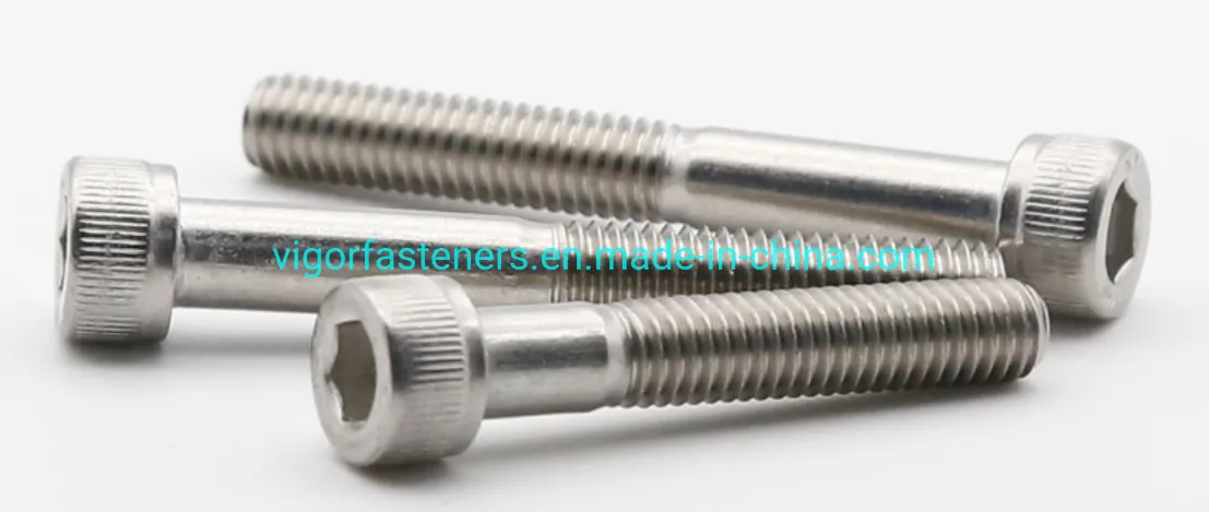 Stainless Steel Socket Cap Screws DIN912 Allen Key Bolts A2-70 Allen Screw M8 for Motor Bike Assembly