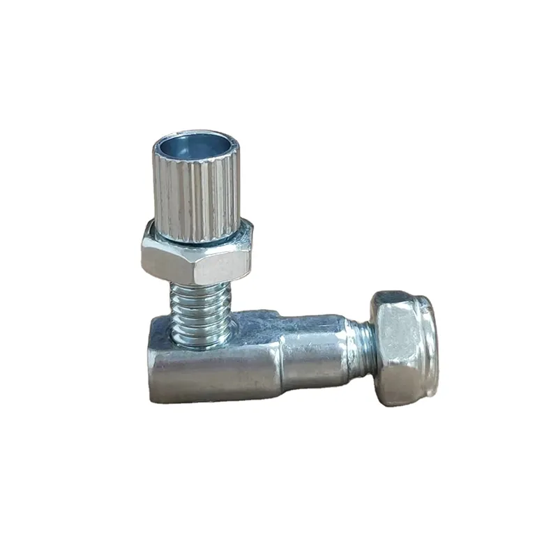 Steel Galvanizing Bike V Brake Cable Adapter M6 Screw