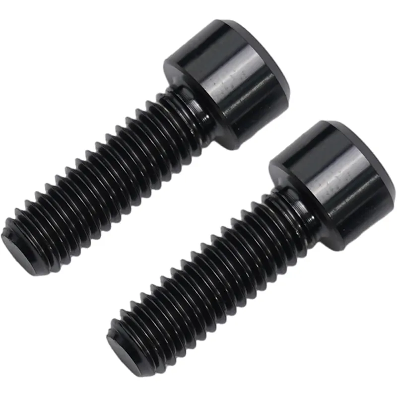 Titanium Bolt M8X20 25 30 35 40 45 50 60 70mm Cap Head Allen Screw for Bicycle Motorcycle Accessories