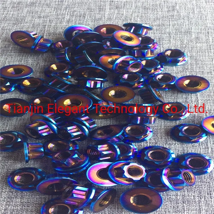 Titanium Bolts Allex Hex Bike Stem Tapered Head Screw/M3 M4 M5 M6 M8 M10 Gr2 Gr5 Torx Head Titanium Screws for Bicycle/ Premium Related Prod