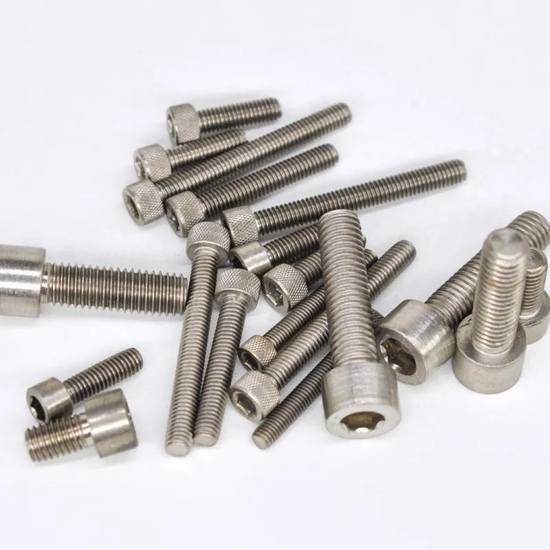 Titanium Hexagon Socket Countersunk Head Cap Screws Titanium for Bike